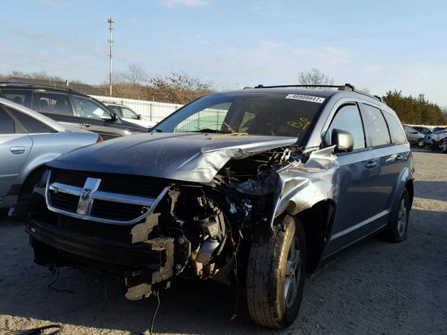 3D4GG47B79T570315 - 2009 DODGE JOURNEY SE GRAY photo 2