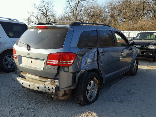 3D4GG47B79T570315 - 2009 DODGE JOURNEY SE GRAY photo 4