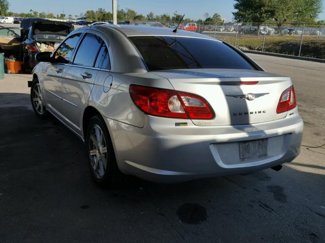 1C3LC56R67N597034 - 2007 CHRYSLER SEBRING TO SILVER photo 3