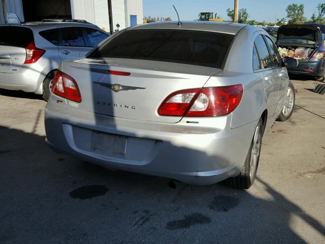 1C3LC56R67N597034 - 2007 CHRYSLER SEBRING TO SILVER photo 4