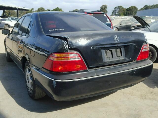 JH4KA9654XC010602 - 1999 ACURA 3.5RL BLACK photo 3