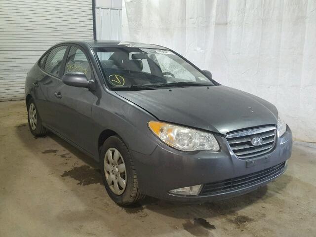 KMHDU46D07U166993 - 2007 HYUNDAI ELANTRA GL GRAY photo 1