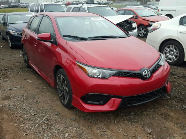 JTNKARJE8GJ510360 - 2016 TOYOTA SCION IM RED photo 1