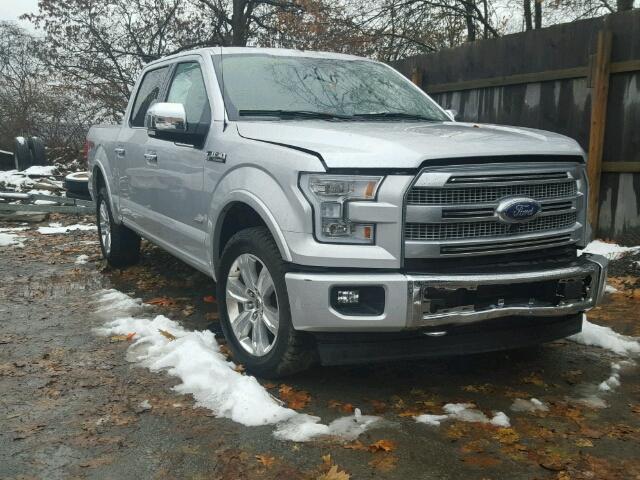 1FTEW1EG6HFB76348 - 2017 FORD F150 SUPER GRAY photo 1