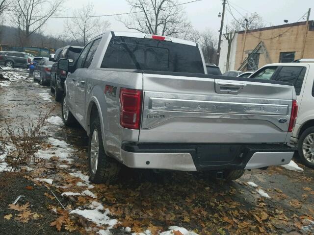 1FTEW1EG6HFB76348 - 2017 FORD F150 SUPER GRAY photo 3