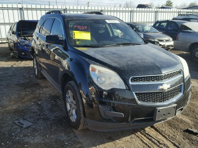 2CNFLEEW2A6219879 - 2010 CHEVROLET EQUINOX LT BLACK photo 1