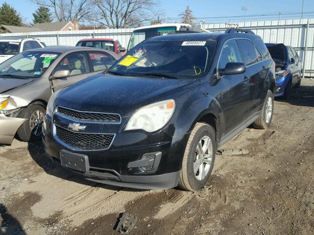 2CNFLEEW2A6219879 - 2010 CHEVROLET EQUINOX LT BLACK photo 2