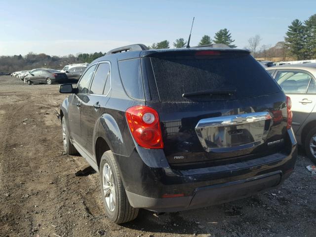 2CNFLEEW2A6219879 - 2010 CHEVROLET EQUINOX LT BLACK photo 3