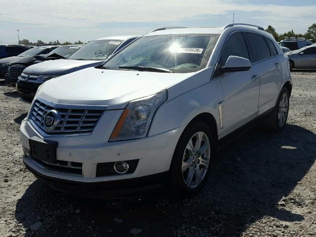 3GYFNCE3XFS624285 - 2015 CADILLAC SRX PERFOR WHITE photo 2