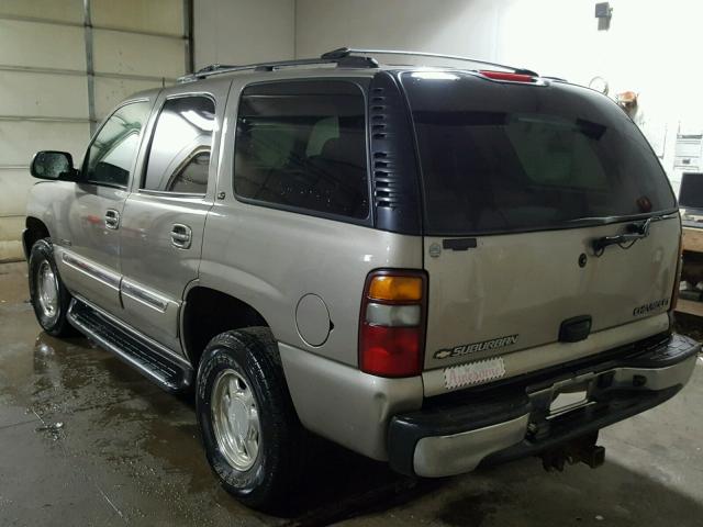 1GKEK13Z83J277191 - 2003 GMC YUKON SILVER photo 3