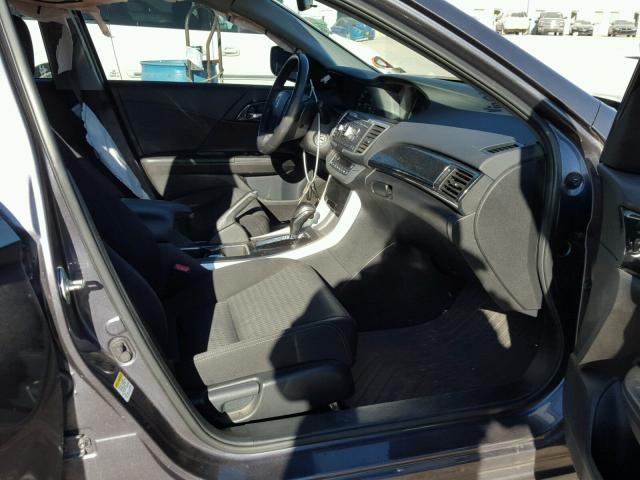 1HGCR2F56DA026654 - 2013 HONDA ACCORD SPO GRAY photo 5