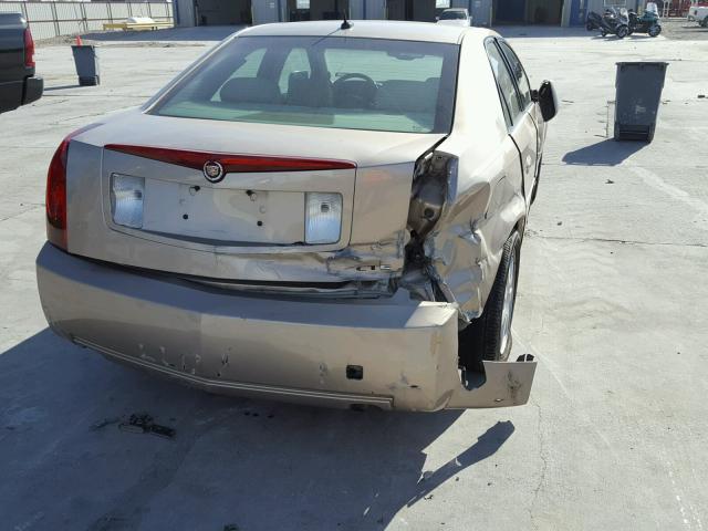 1G6DP567250159434 - 2005 CADILLAC CTS HI FEA GOLD photo 4