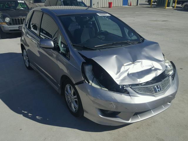 JHMGE88499C007450 - 2009 HONDA FIT SPORT GRAY photo 1