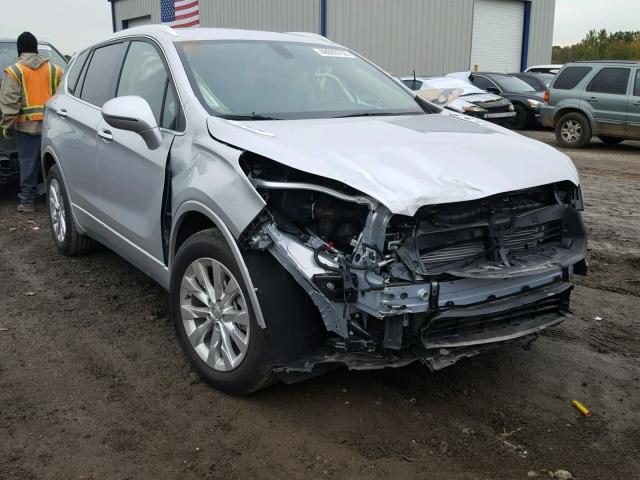 LRBFX1SA2JD018106 - 2018 BUICK ENVISION E SILVER photo 1