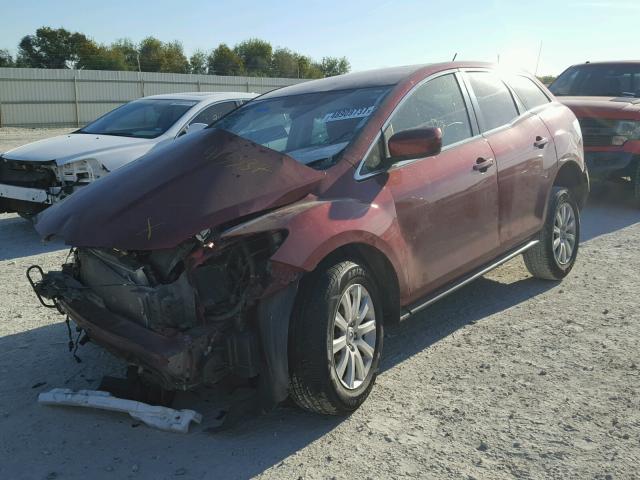 JM3ER2BM1C0413337 - 2012 MAZDA CX-7 MAROON photo 2