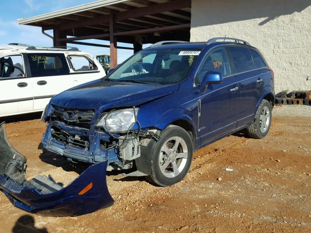 3GNAL3EK7DS595412 - 2013 CHEVROLET CAPTIVA LT BLUE photo 2