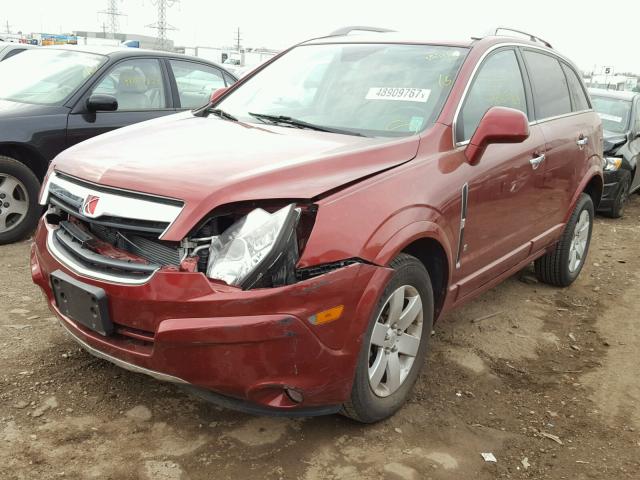 3GSCL53778S582522 - 2008 SATURN VUE XR RED photo 2