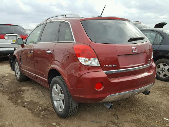 3GSCL53778S582522 - 2008 SATURN VUE XR RED photo 3