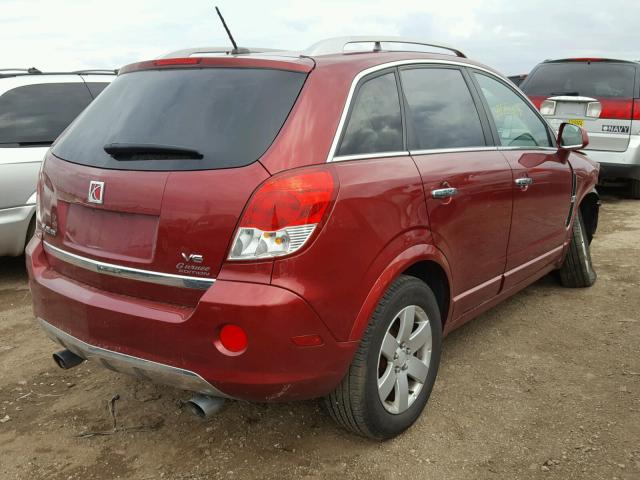 3GSCL53778S582522 - 2008 SATURN VUE XR RED photo 4