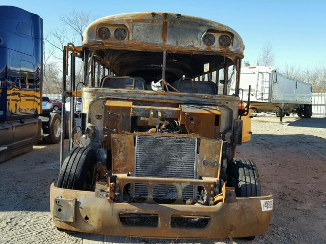 1BAKGCKA38F251755 - 2008 BLUE BIRD SCHOOL BUS YELLOW photo 10