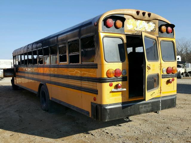 1BAKGCKA38F251755 - 2008 BLUE BIRD SCHOOL BUS YELLOW photo 3