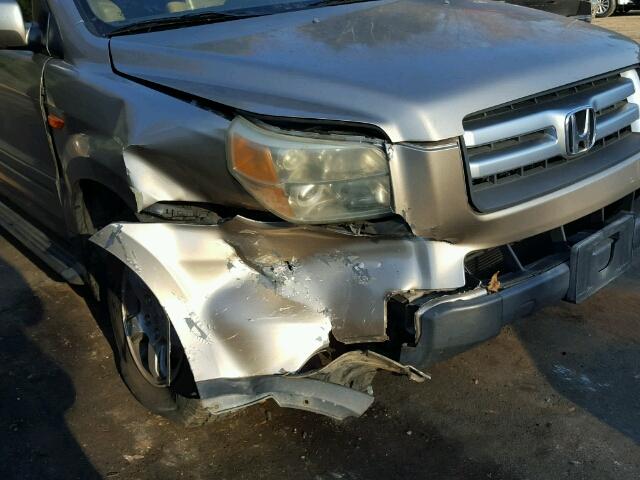 5FNYF28666B005297 - 2006 HONDA PILOT EX TAN photo 9