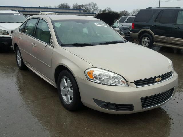 2G1WB5EK9A1155091 - 2010 CHEVROLET IMPALA LT CREAM photo 1