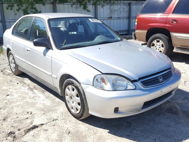 2HGEJ6616XH556195 - 1999 HONDA CIVIC BASE SILVER photo 1