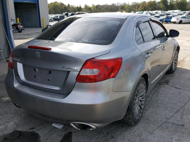 JS2RF9A57A6100301 - 2010 SUZUKI KIZASHI GT SILVER photo 4