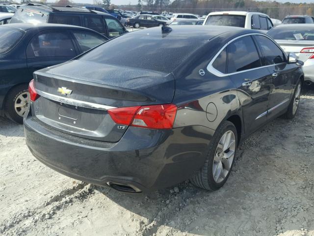 2G1165S31F9183553 - 2015 CHEVROLET IMPALA LTZ GRAY photo 4