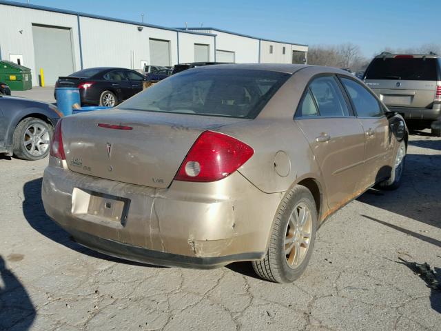 1G2ZG558164119826 - 2006 PONTIAC G6 SE1 BEIGE photo 4