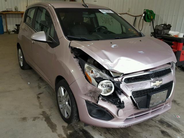 KL8CD6S91DC505204 - 2013 CHEVROLET SPARK 1LT Розовый фото 1