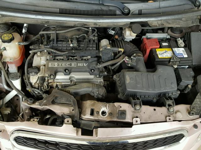 KL8CD6S91DC505204 - 2013 CHEVROLET SPARK 1LT Розовый фото 7