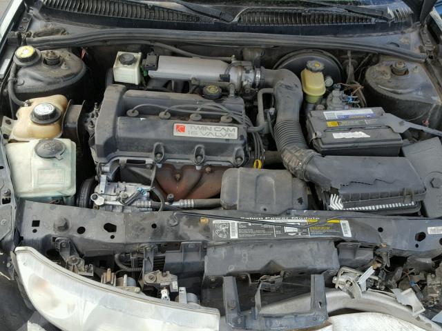 1G8ZH1278VZ296222 - 1997 SATURN SC2 GREEN photo 7