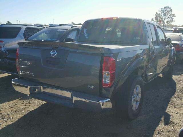 1N6AD07U29C412429 - 2009 NISSAN FRONTIER C GRAY photo 4