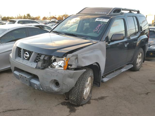 5N1AN08WX8C502924 - 2008 NISSAN XTERRA OFF BLACK photo 2