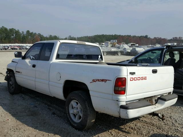 3B7HC13YXTG137402 - 1996 DODGE RAM 1500 WHITE photo 3