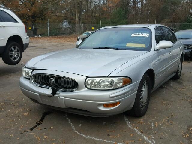 1G4HR54K62U201748 - 2002 BUICK LESABRE LI SILVER photo 2