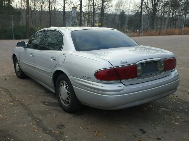 1G4HR54K62U201748 - 2002 BUICK LESABRE LI SILVER photo 3