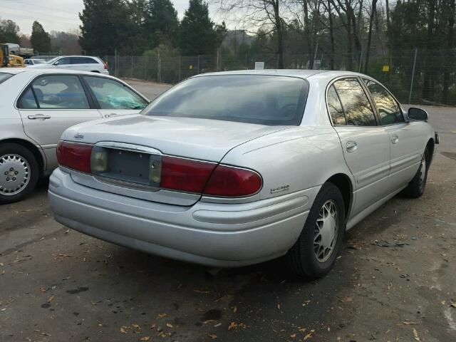 1G4HR54K62U201748 - 2002 BUICK LESABRE LI SILVER photo 4