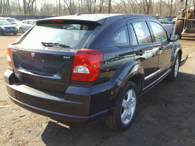 1B3HB48BX8D687441 - 2008 DODGE CALIBER SX BLACK photo 4