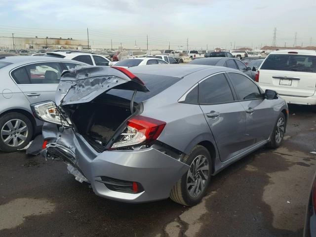 19XFC2F76GE014276 - 2016 HONDA CIVIC EX SILVER photo 4