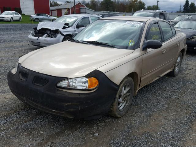 1G2NF52E44M536883 - 2004 PONTIAC GRAND AM GOLD photo 2