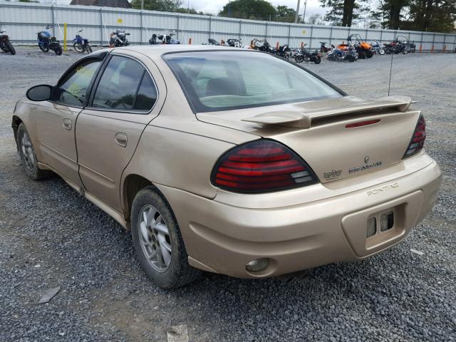 1G2NF52E44M536883 - 2004 PONTIAC GRAND AM GOLD photo 3