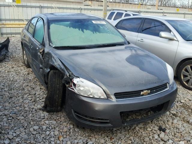 2G1WT57K391125865 - 2009 CHEVROLET IMPALA 1LT GRAY photo 1