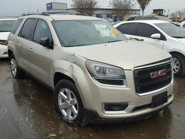 1GKKRPKD6DJ243243 - 2013 GMC ACADIA SLE GOLD photo 1