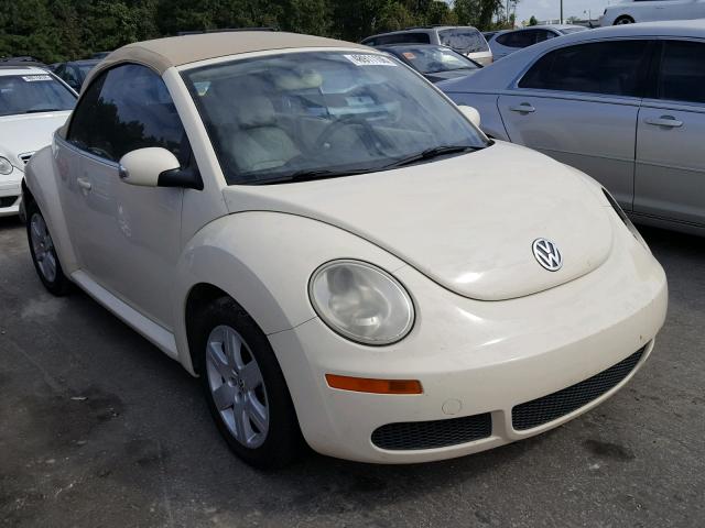 3VWRF31YX7M411261 - 2007 VOLKSWAGEN NEW BEETLE 米色 照片 1