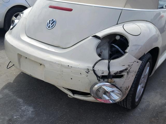 3VWRF31YX7M411261 - 2007 VOLKSWAGEN NEW BEETLE 米色 照片 9