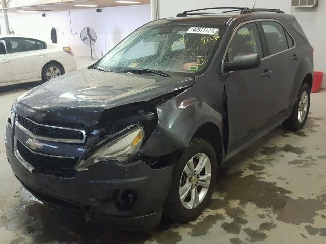 2GNALBEC6B1263666 - 2011 CHEVROLET EQUINOX LS GRAY photo 2