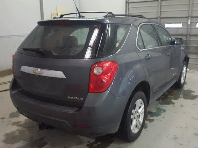 2GNALBEC6B1263666 - 2011 CHEVROLET EQUINOX LS GRAY photo 4